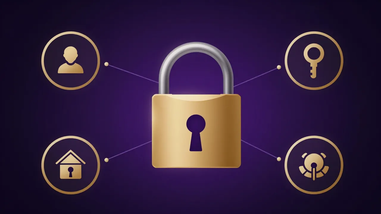 Visualización conceptual de las pruebas de conocimiento cero: demostrar la verdad de una afirmación sin revelar la información subyacente